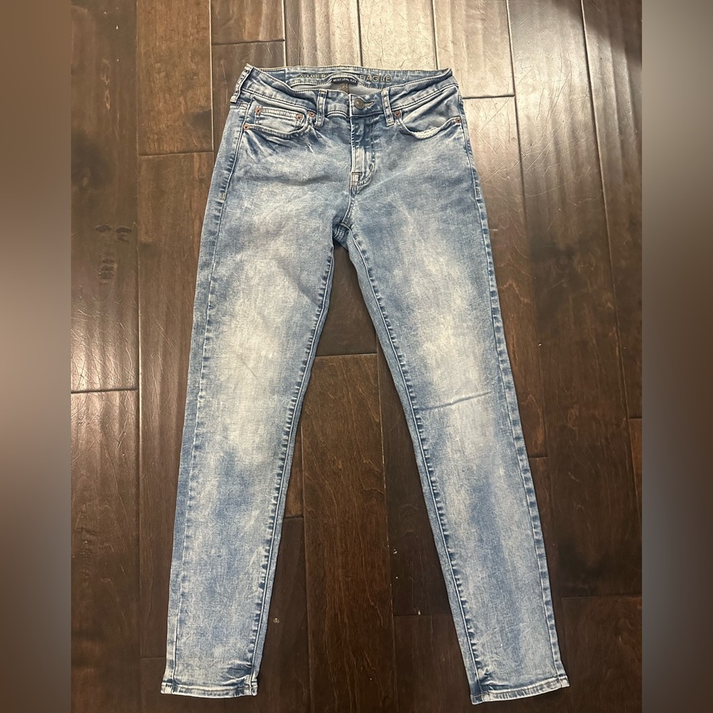 AE Men’s American Eagle Outfitters NEXT LEVEL Denim Jeans Stonewashed 30x32